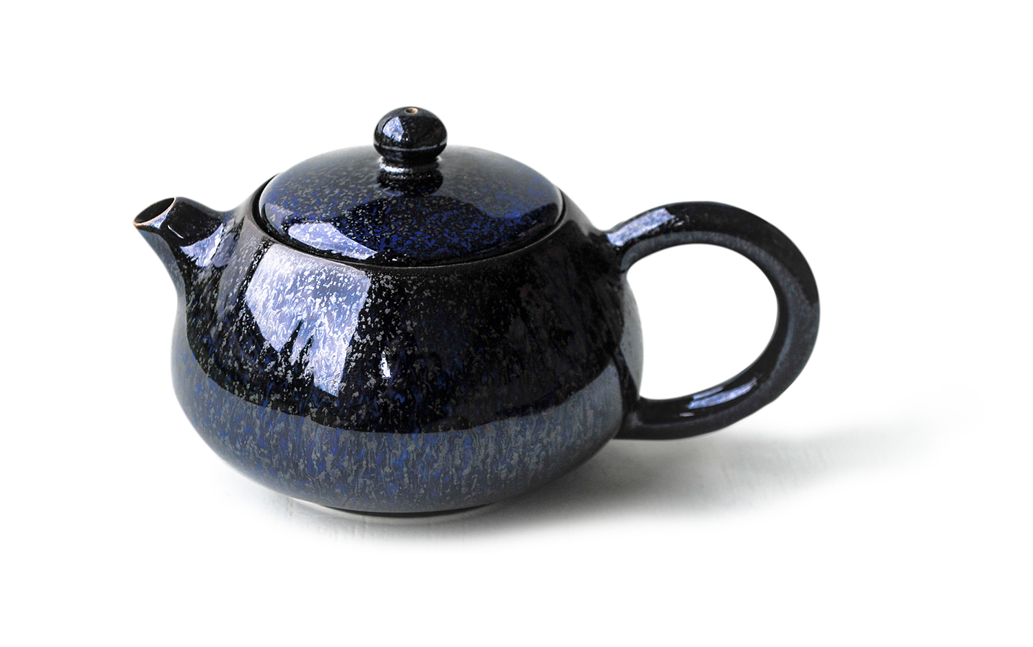 藍曜茶壺