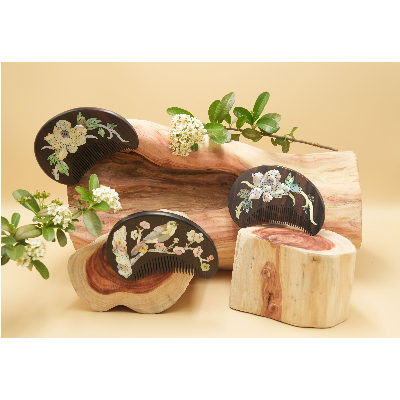 螺鈿工藝品-木梳(大把)
