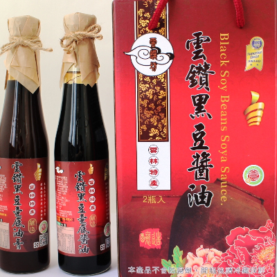 臺灣黑豆醬油雙入禮盒-優惠價
