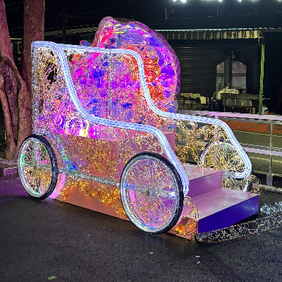 花燈作品展示區