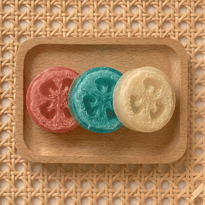 絲瓜絡皂(裸皂)