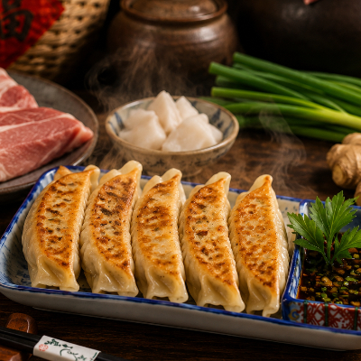 豬肉泡菜煎餃
